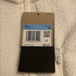 Nike White fleece vest